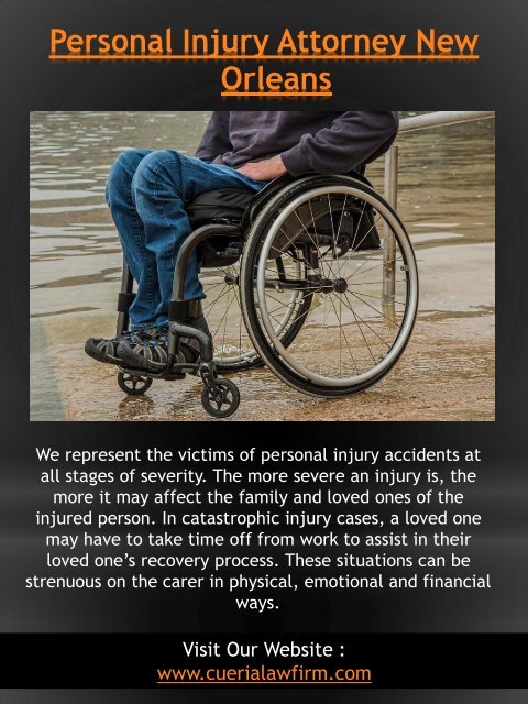 Personal Injury Attorneys In New Orleans Louisiana