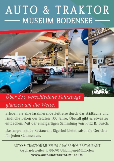 Oldtimerland Bodensee Herbst/Winter 2018/2019