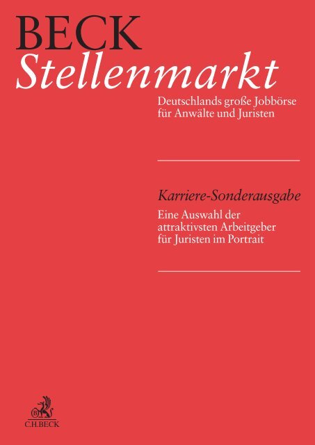 BSM Karriere-Sonderausgabe 2018