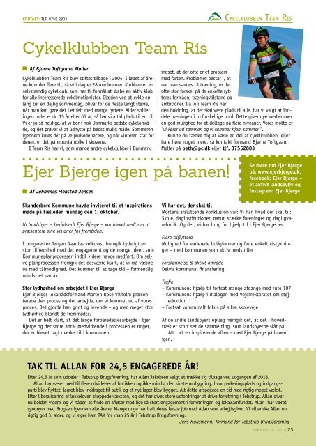 Ejer Bjerge November 2018