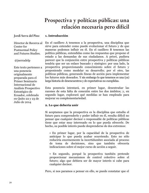 Revista Àmbits Prospectiva