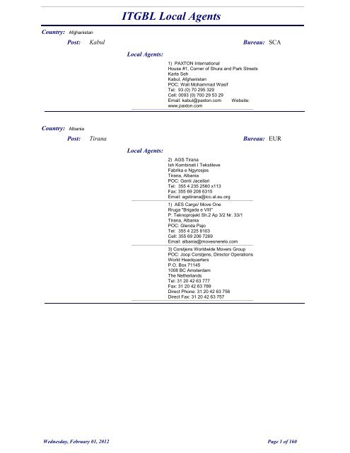 Itgbl Local Agents Gsa