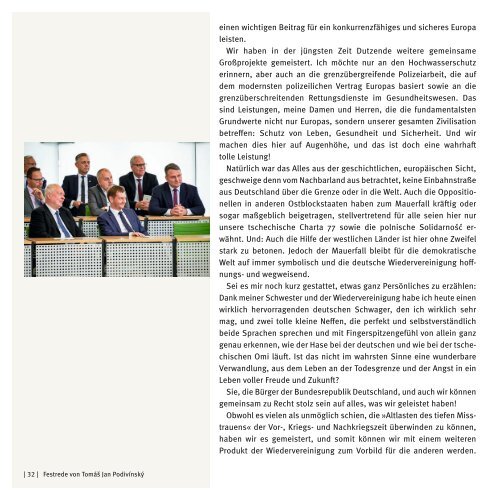 Festschrift zur Feierstunde zum Tag der Deutschen Einheit am 3. Oktober 2018 im Sächsischen Landtag