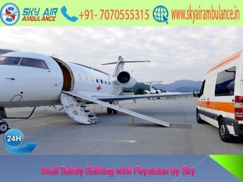 Receive Critical Patient Transfer in Bagdogra by Sky 