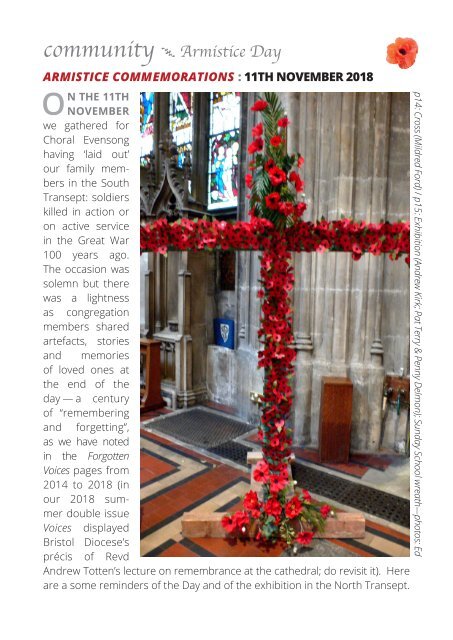 St Mary Redcliffe Church Parish Magazine - December/January 2018