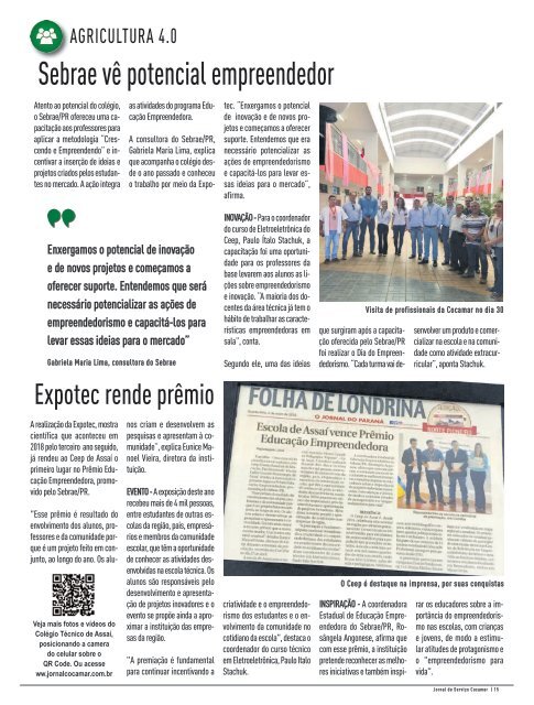 Jornal Cocamar Novembro 2018