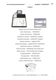 IpasMobil / IPASWIN-ZEIT Leitfaden - Johann Mitterhauser GmbH