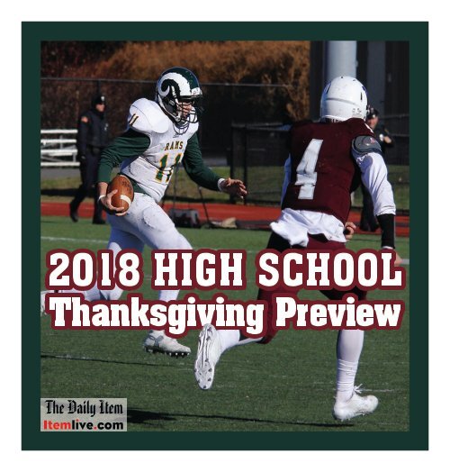 Daily Item 2018 Thanksgiving Football Preview