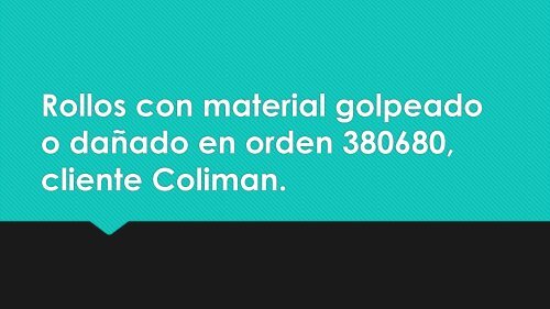 Material golpeado