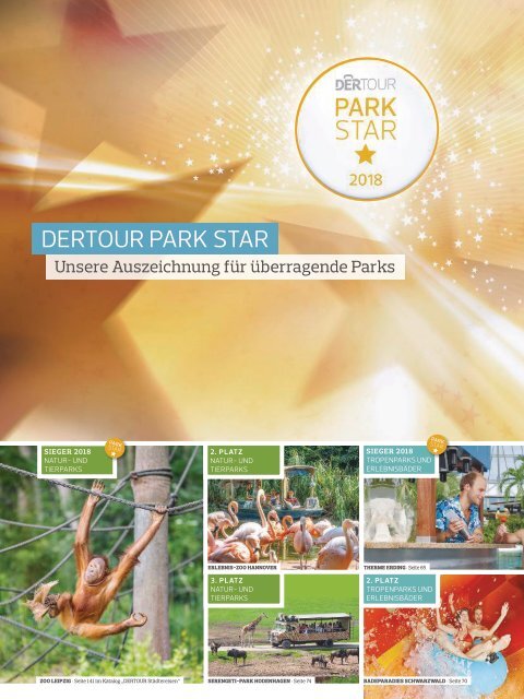 Freizeit- und Ferienparks 2019 DERTOUR 