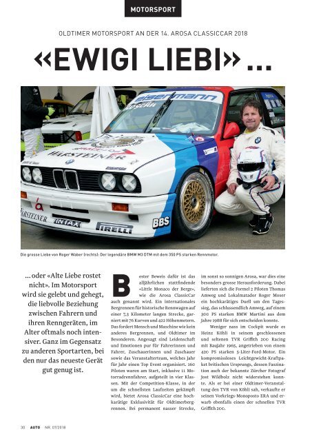 ACS Automobilclub - Ausgabe 7 - 2018