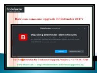 How can someone upgrade Bitdefender 2017?