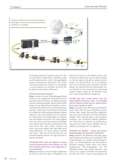 Automationspraxis 03.2018