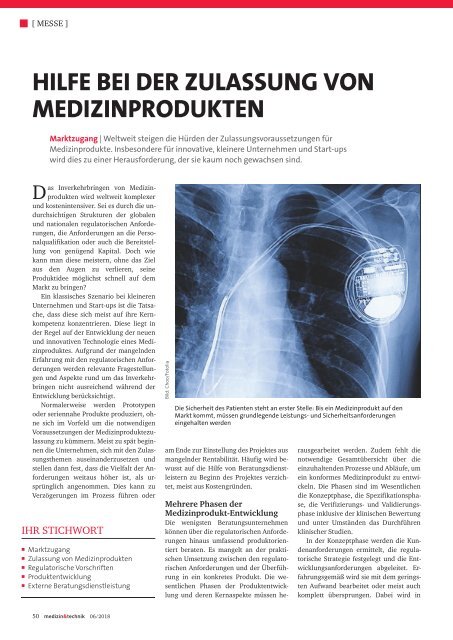 medizin&technik 06.2018