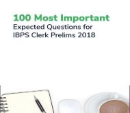 ibps Clerk Important Topic - Practice Now