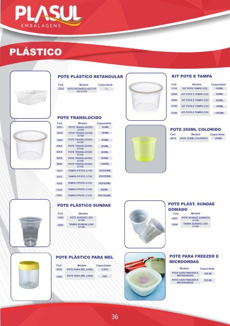 Catalogo Plasul 2019