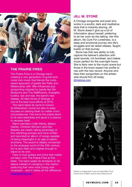 Hey Music Mag - Issue 3 - December 2018