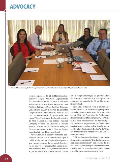 Revista ABA 2018