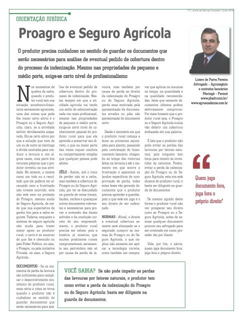 Jornal Cocamar Julho 2016