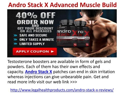 Andro Stack X Advanced Muscle Build