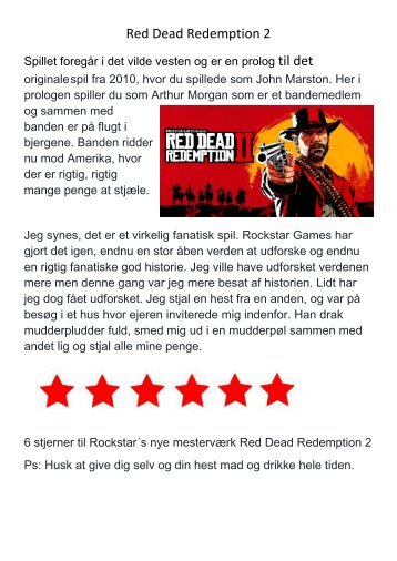 Red Dead Redemption 2