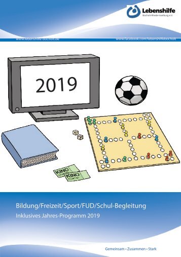 Lebenshilfe Bocholt Programm FuD 2019