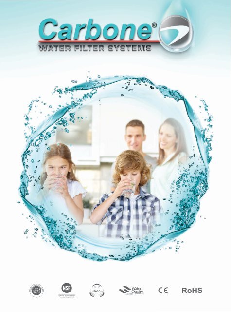 Catálogo Filtros de Agua Carbone