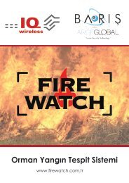Yangın Takip ve Tahmin Sistemi_Orman-ArgeGlobal