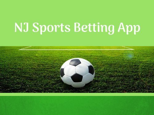 NJ Sports Betting App