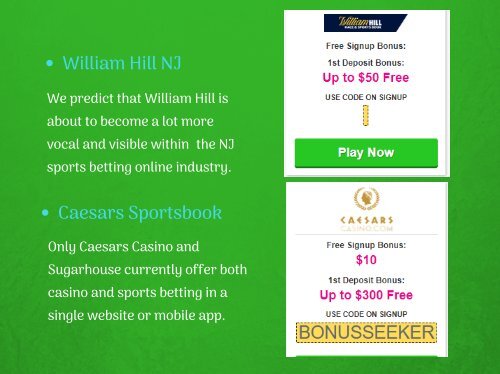 NJ Sports Betting App