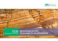 ccs speicherung von co2: technologie für den Klimaschutz - IZ Klima