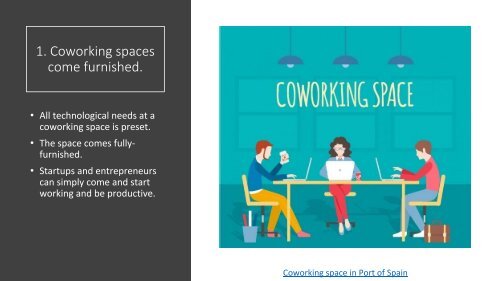 Five Benefits of Coworking Space