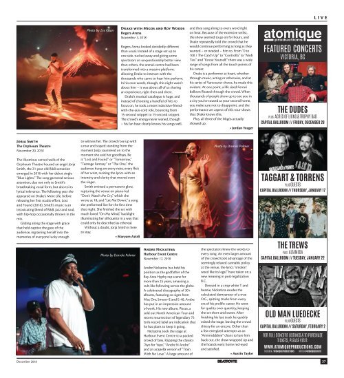 BeatRoute Magazine BC Edition December 2018