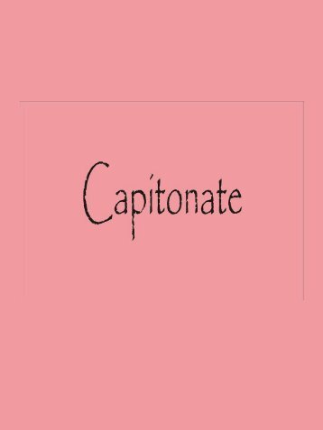 Capitonate