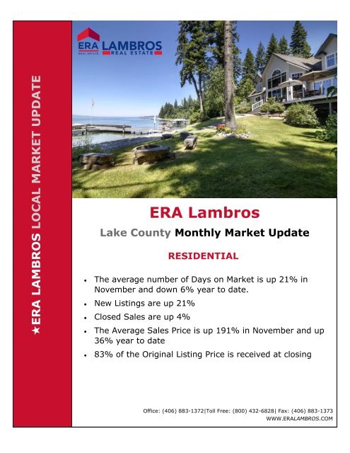 Lake County Residential Update - November 2018