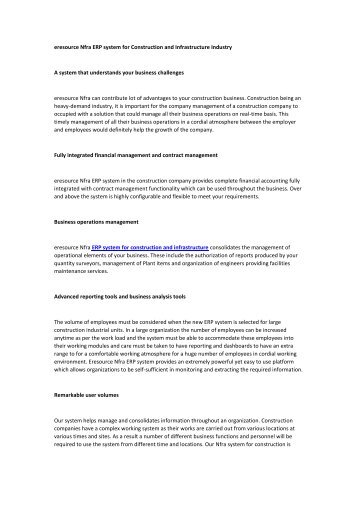 eresource Nfra ERP system for Construction and Infrastructure Industry-converted