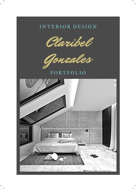 Claribel Adia Gonzales Interior DesignPortfolio