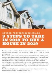 9 steps to take in 2018 to buy a house in 2019