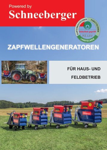 Schneeberger Zapfwellengenerator