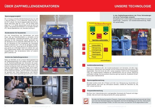 Schneeberger Zapfwellengenerator