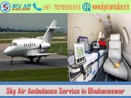 Avail Sky Air Ambulance in Bhubaneswar at a Reasonable Cost