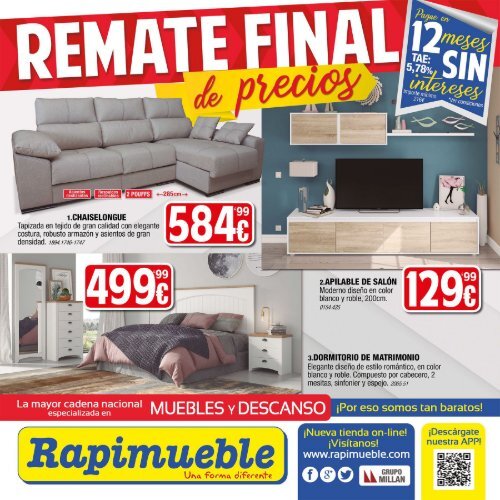 Rapimueble 5 nov 2018-6 ene 2019