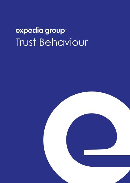 Expedia Group Trust Behaviour