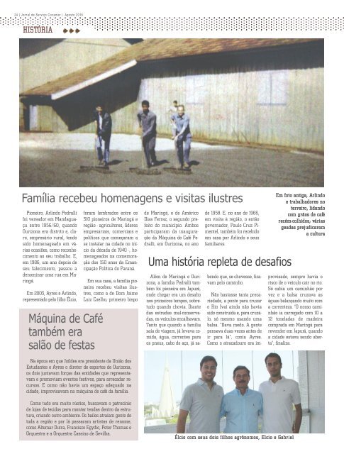 Jornal Cocamar Agosto 2016