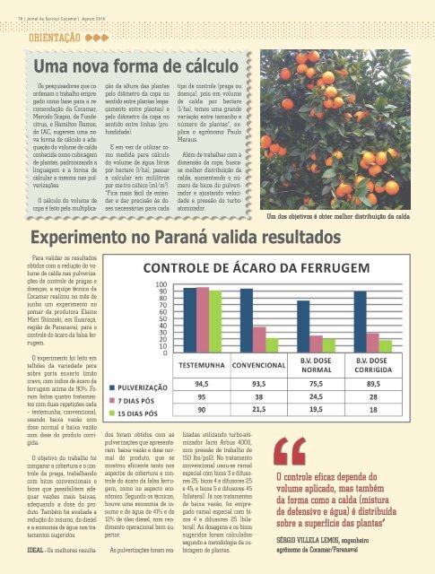 Jornal Cocamar Agosto 2016