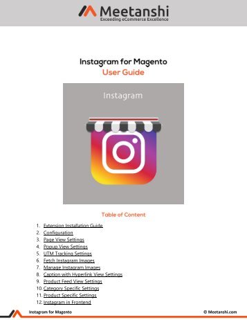 Magento Instagram