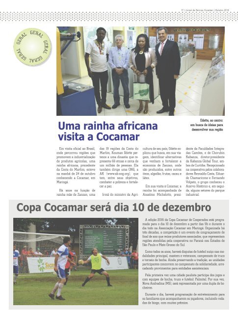 Jornal Cocamar Outubro 2016