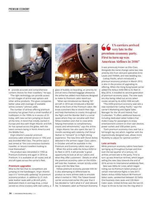 The Business Travel Magazine December/January 2018/19