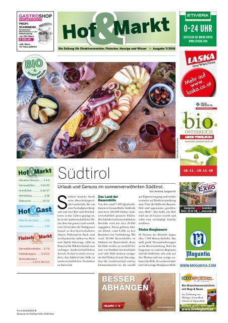 Hof & Markt | Fleisch & Markt | Hof & Gast 07/2018 a