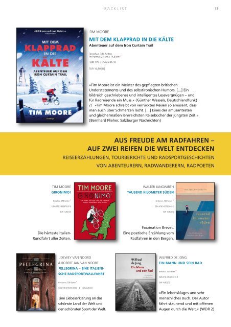 Covadonga Verlag - Die neuen Bücher-   Fruehjahr 2019